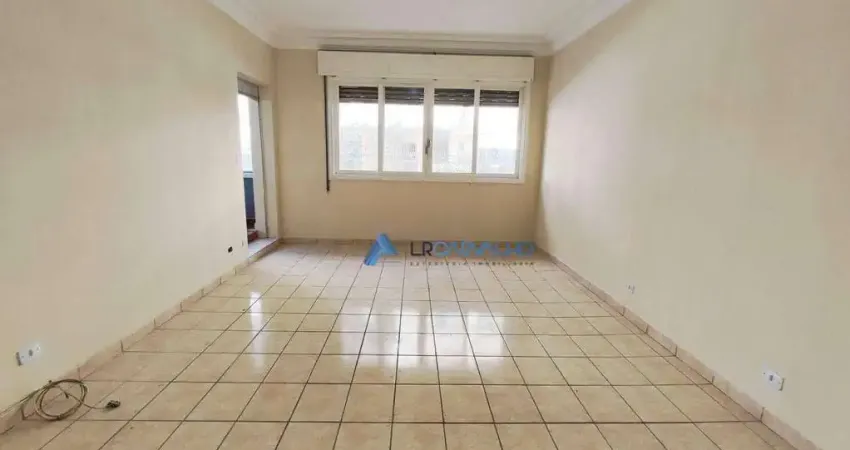 Apartamento com 3 dormitórios no boqueirão próximo a praia à venda, 133 m² por r$ 640.000 - boqueirão - santos/sp