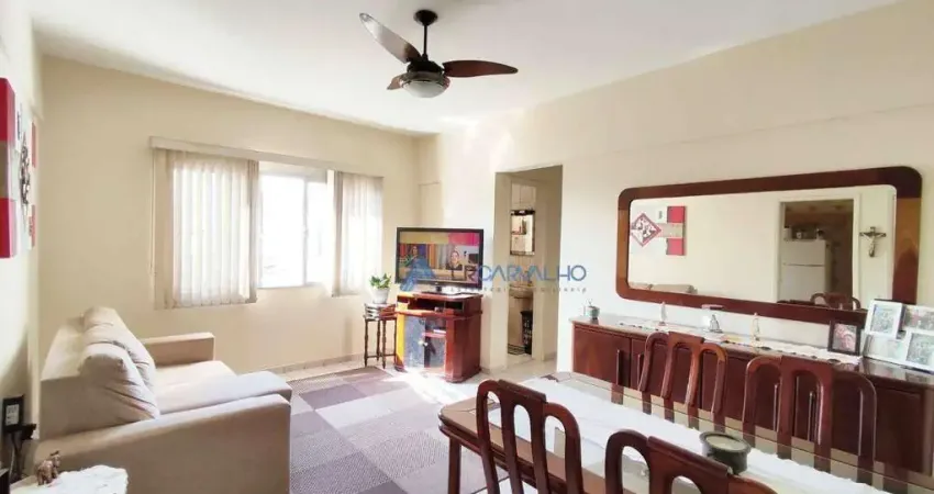 Apartamento no campo grande com  2 dormitórios à venda, 112 m² por r$ 439.000 - campo grande - santos/sp