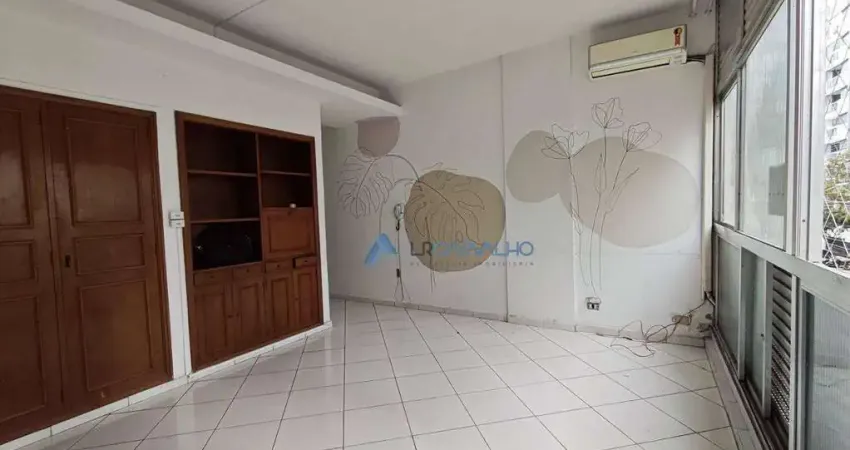 Kitnet à venda, 39 m² por r$ 325.000,00 - boqueirão - santos/sp
