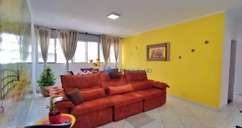 Apartamento com 2 dormitórios, 93 m² - venda por r$ 1.200.000,00 ou aluguel por r$ 7.059,00/mês - gonzaga - santos/sp