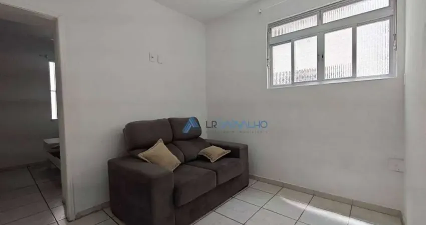 Apartamento para alugar, 47 m² por r$ 2.700,00/mês - gonzaga - santos/sp