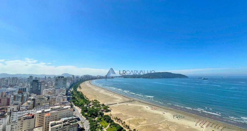 Apartamento à venda, 72 m² por R$ 1.550.000,00 - José Menino - Santos/SP