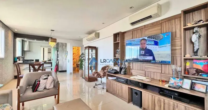 Cobertura à venda, 124 m² por r$ 1.290.000,00 - marapé - santos/sp