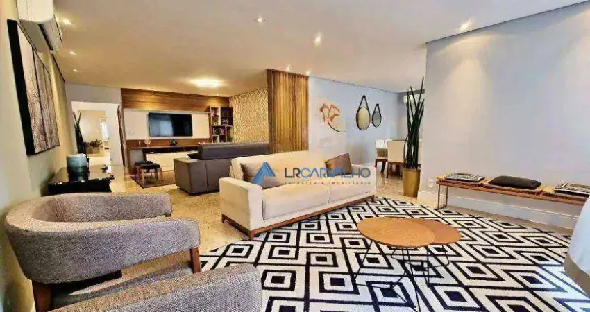 Apartamento à venda, 230 m² por r$ 1.900.000,00 - boqueirão - santos/sp