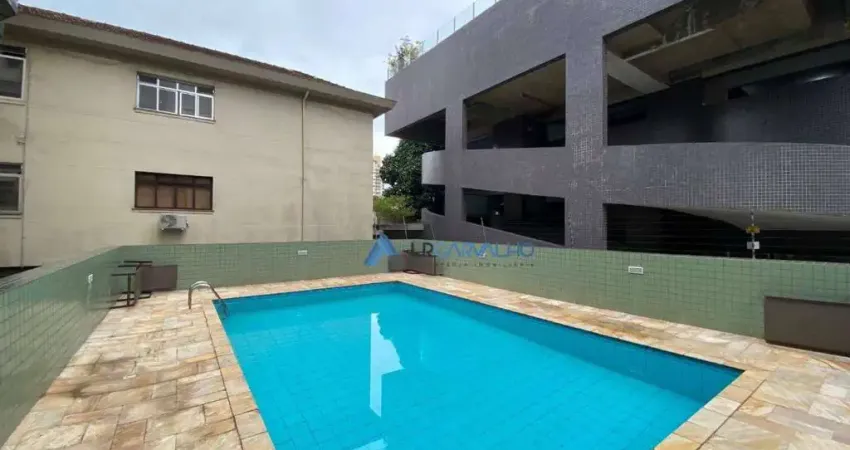 Apartamento com 3 dormitórios à venda, 120 m² por r$ 820.000,00 - gonzaga - santos/sp