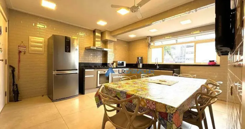 Apartamento à venda, 122 m² por r$ 599.900,00 - encruzilhada - santos/sp