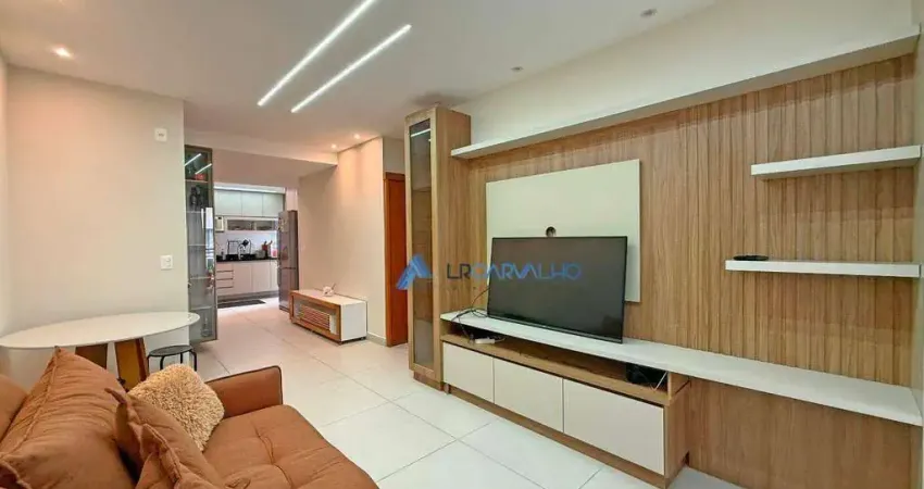 Apartamento com 2 dormitórios à venda, 91 m² por r$ 1.600.000,00 - boqueirão - santos/sp