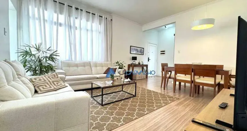 Apartamento com 3 dormitórios à venda, 102 m² por r$ 890.000,00 - gonzaga - santos/sp