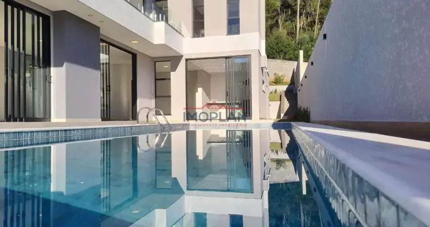 Casa á venda com 279 m² com piscina - quintas da boa vista - atibaia - sp