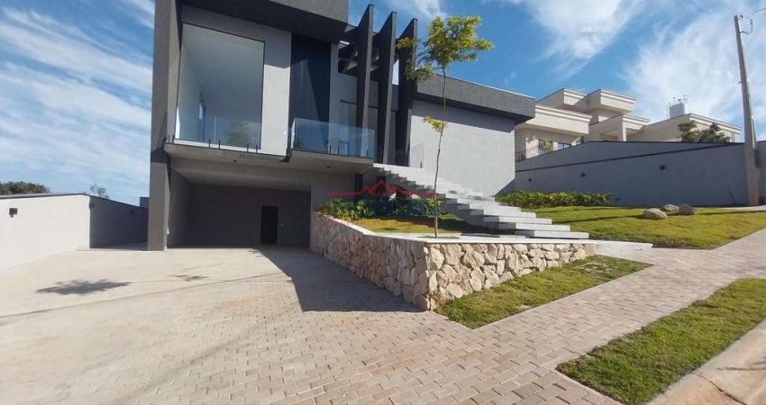Casa  á venda com 335,11 m² com piscina e espaço gourmet em Atibaia SP - Condomí