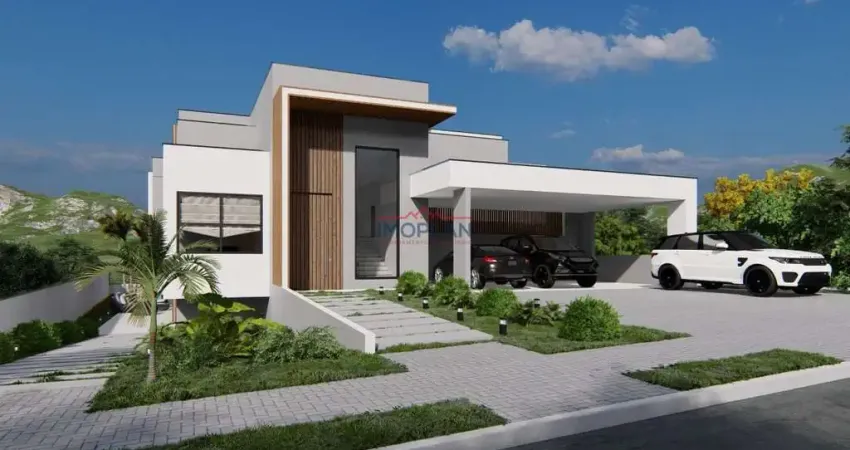 Casa à venda com 625 m² com piscina e espaço gourmet em condomínio de atibaia/sp