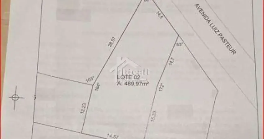 Terreno à venda na Avenida Luiz Pasteur, 6661, Parque Primavera, Esteio