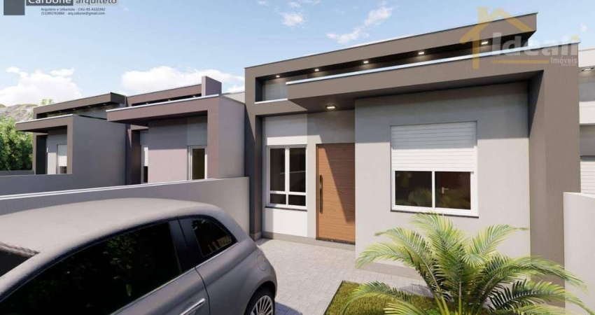 Casa com 2 dormitórios à venda, 55 m² por R$ 339.000 - Pasqualini - Sapucaia do Sul/RS