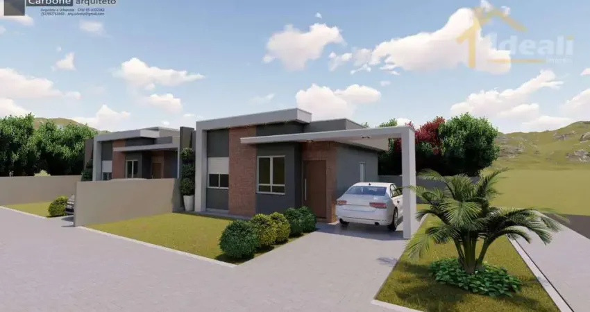 Casa com 2 dormitórios à venda, 55 m² por R$ 499.000 - Santa Catarina - Sapucaia do Sul/RS
