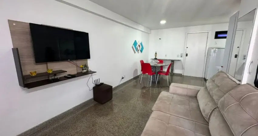 Flat mobiliado na beira mar ótima localização e custo beneficio