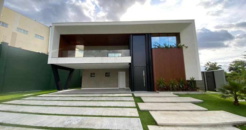 AZUR CONDOMÍNIO LAGO - CASA DE ALTO PADRÃO Estilo Moderno, 400m², 4 suítes, Centro, Eusébio/CE