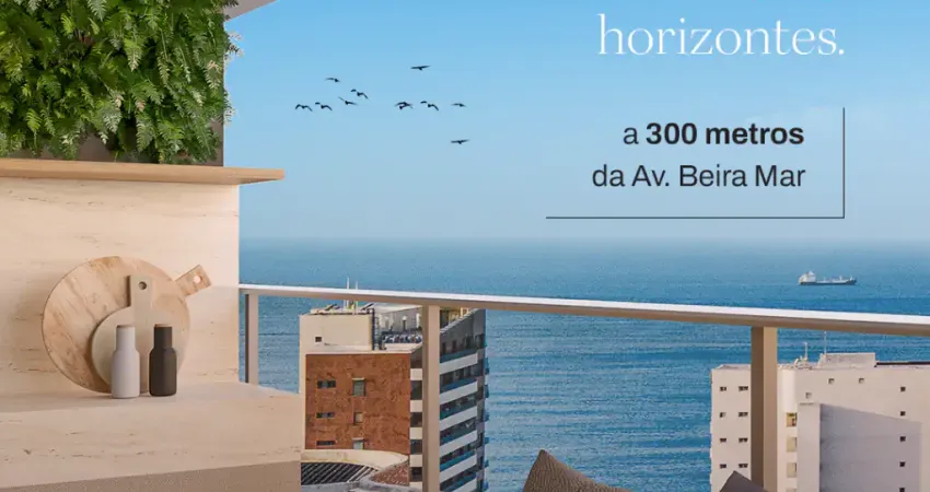 Apartamento novo e pronto hemisphere residence a 300m da av. beira mar