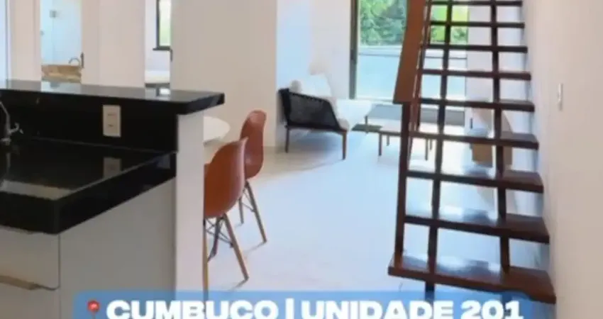 Apartamento duplex mobiliado para investir ou morar em cumbuco