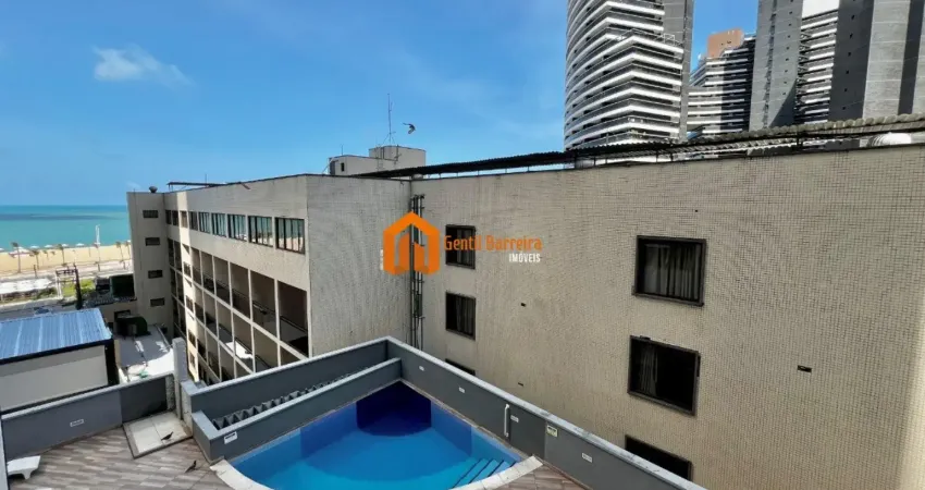 Flat no meireles poucos metros da beira mar, com vista definitiva