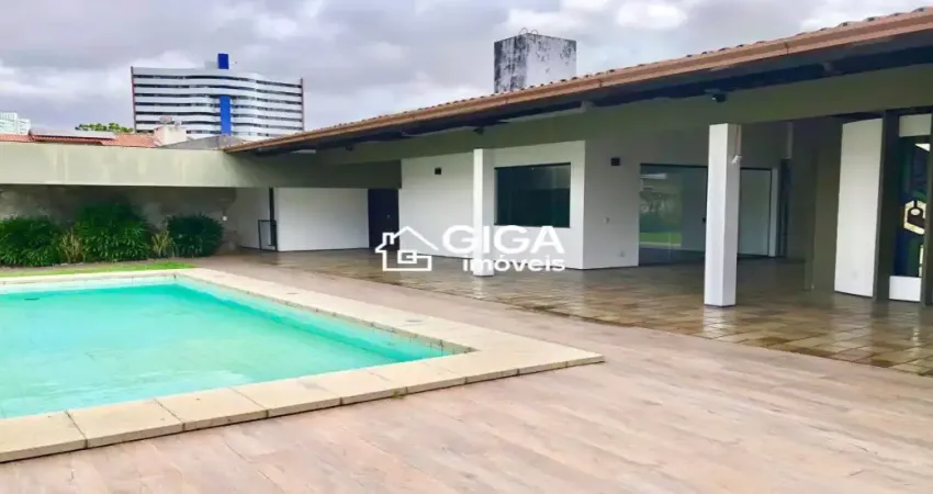 Casa com 3 quartos, 754 m² aluguel por r$ 12.000/mês- guararapes - fortaleza/ce