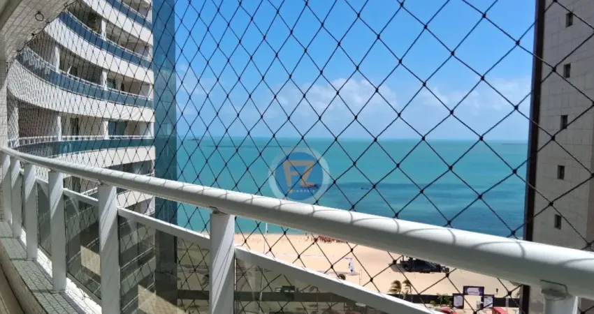 Apartamento para alugar com 2 quartos mobiliado na beira mar, fortaleza