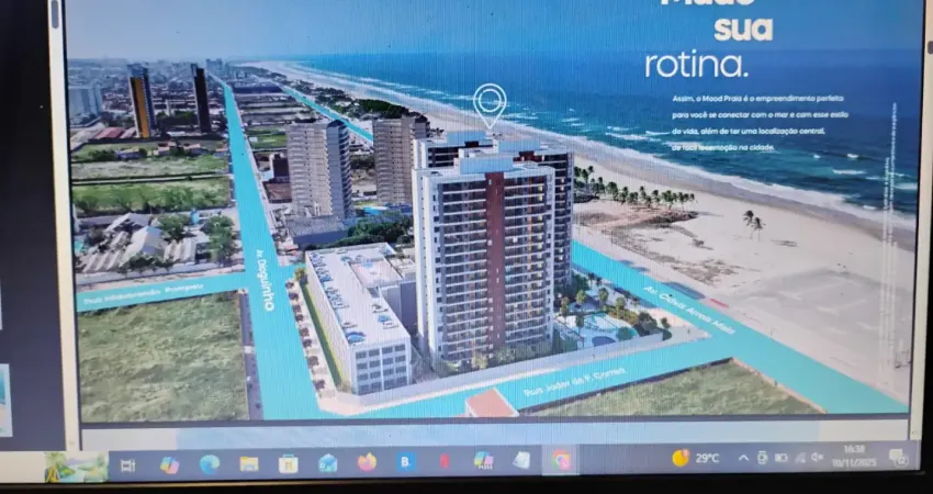 Apartamento com 2 quartos à venda na Praia do Futuro II, Fortaleza