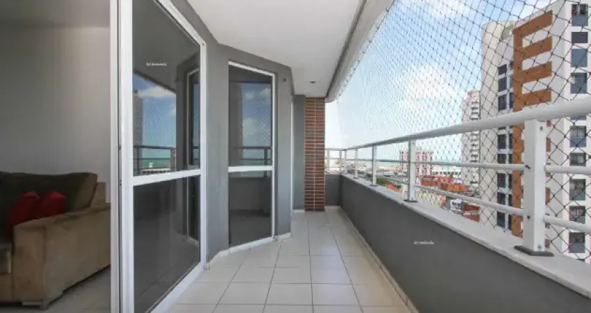 Apartamento mobiliado com suíte e vista para o mar na praia de iracema