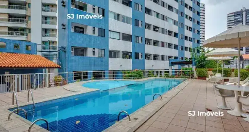 Apartamento sofisticado com 3 quartos sendo2 suítes e varanda na aldeota