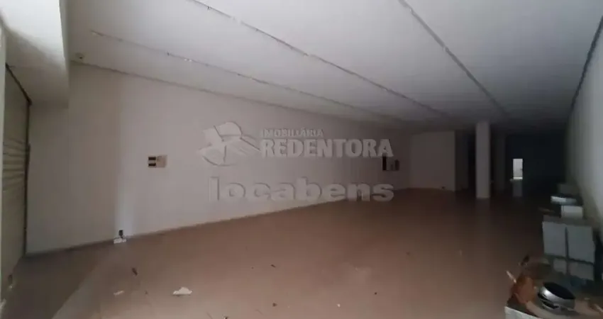 Centro - Salão comercial na região central de Rio Preto à 1 quadra da Praça Rui Barbosa