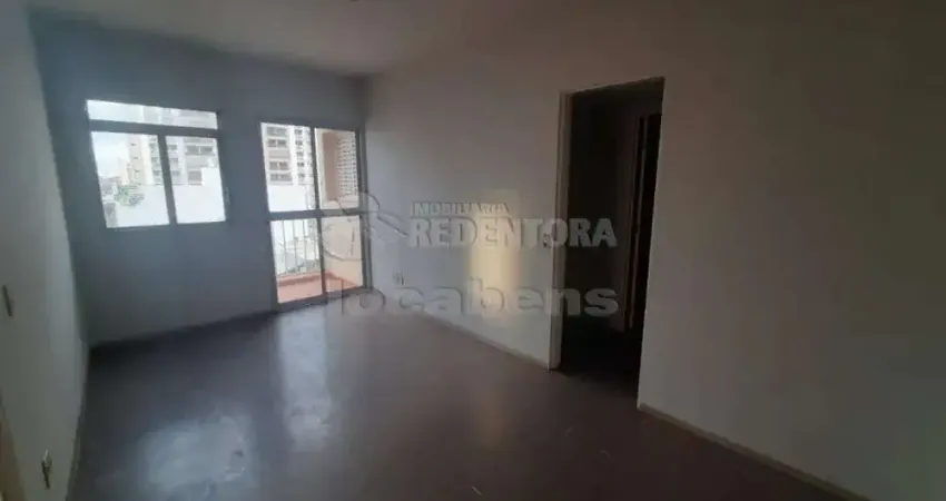 Apartamento de 1 dormitório no centro de rio preto com sacada e elevador
