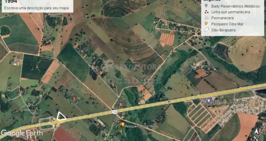 Terreno comercial à venda na Zona Rural, Bady Bassitt 