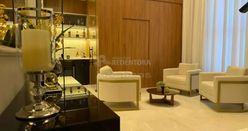 Casa em condomínio fechado com 4 quartos à venda no Parque Residencial Damha, São José do Rio Preto 