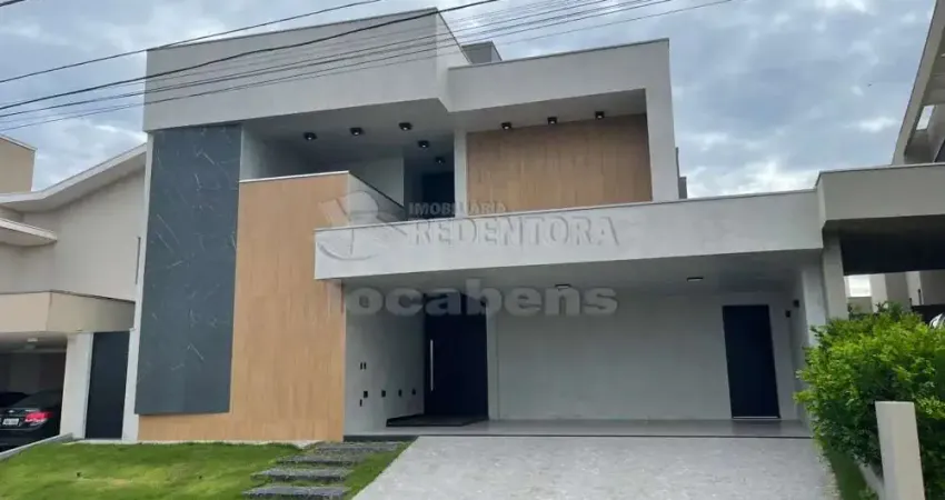Casa em condomínio fechado com 3 quartos à venda no Parque Residencial Damha VI, São José do Rio Preto