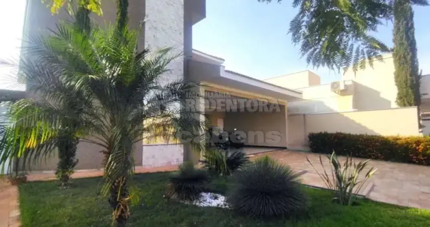 Casa em condomínio fechado com 4 quartos à venda no Residencial Gaivota I, São José do Rio Preto 