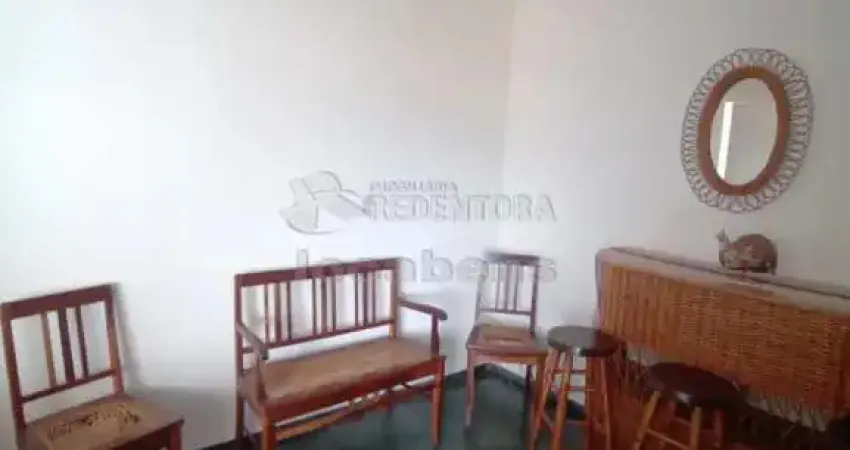 Centro - Oportunidade de investimento única em Rio Preto - 3 dorms, com 1 apto, 1 dos dorms foi usado para ampliar a sala