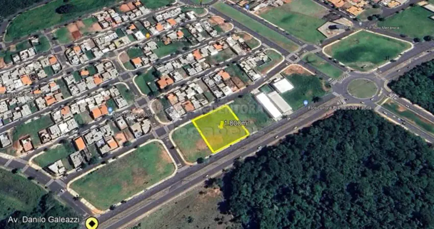 Terreno na Avenida Danilo Galeazzi  1800m² ao lado do Residencial Vila Madalena.