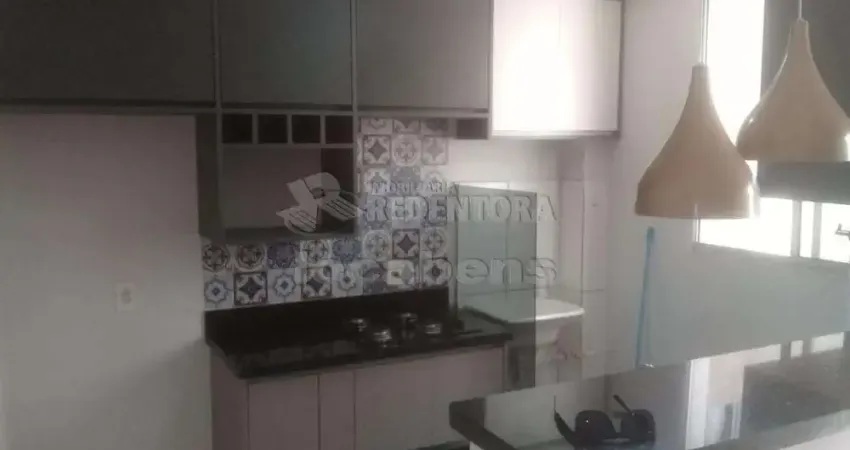 Rios d` itália - apartamento térreo com 02 dormitórios sendo 01 com ar condicionado e espelho