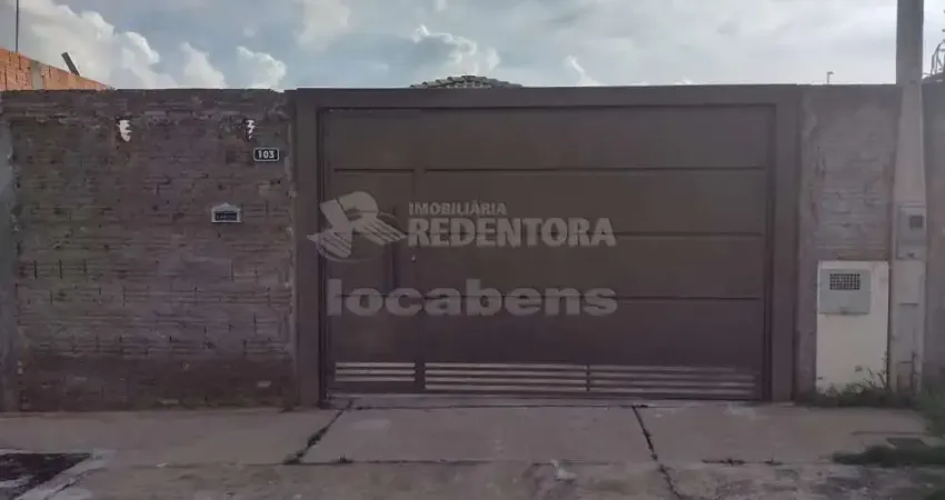 Casa com 2 quartos à venda no Parque Residencial Dignidade, São José do Rio Preto 