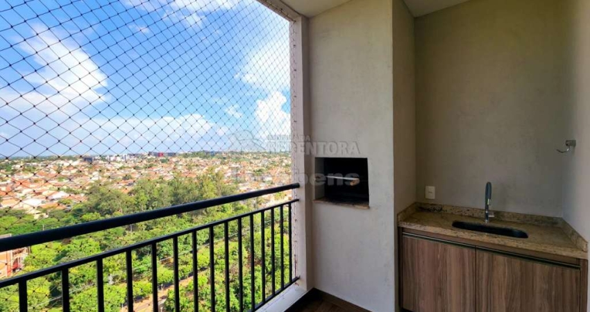 Tarraf 2 apartamento 3 dormitórios e 3 vagas próximo Rio Preto Shopping.