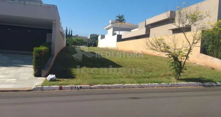 Terreno em condomínio fechado à venda no Loteamento Recanto do Lago, São José do Rio Preto 