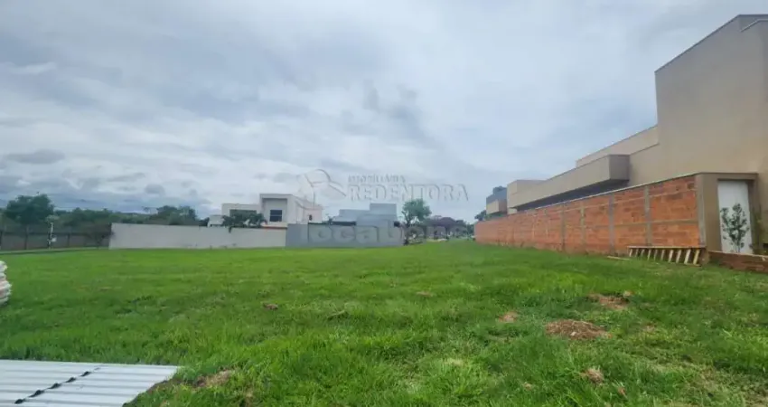 Terreno em condomínio fechado à venda no Parque Residencial Buona Vita, São José do Rio Preto