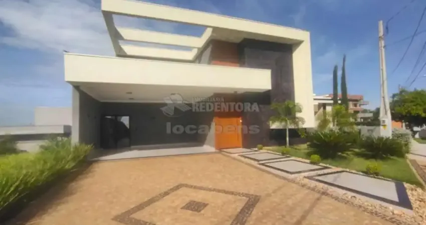 Casa em condomínio fechado com 3 quartos à venda no Residencial Gaivota II, São José do Rio Preto