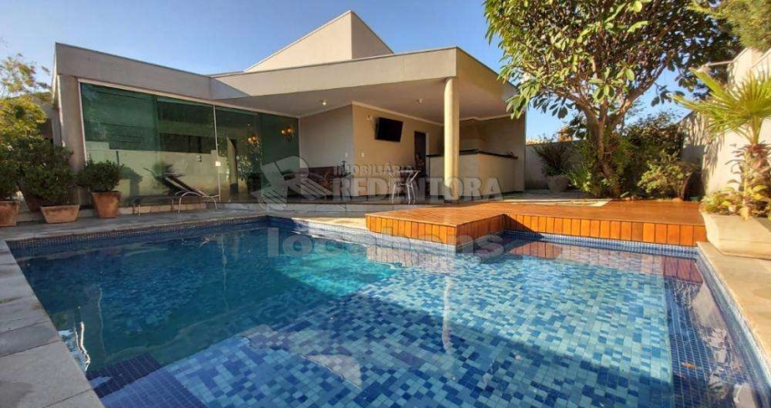 Casa para locação localizado no Damha I com 5 dormitórios e 4 vagas de garagem.