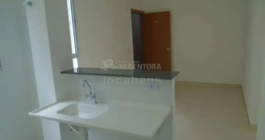 Apartamento para locação no bairro jardim nunes com 02 quartos.