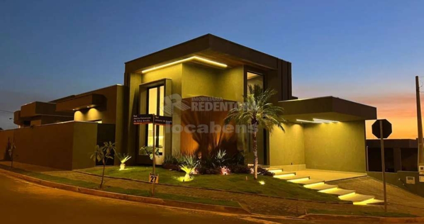 Casa em condomínio fechado com 3 quartos à venda no Residencial Maria Júlia, São José do Rio Preto 