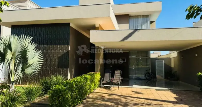 Casa em condomínio fechado com 4 quartos à venda no Parque Residencial Damha V, São José do Rio Preto 