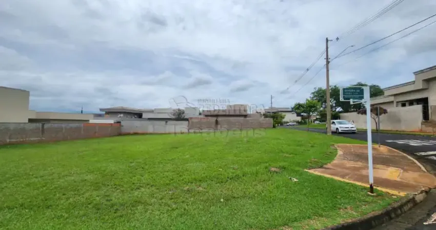 Terreno em condomínio fechado à venda no Parque Residencial Buona Vita, São José do Rio Preto