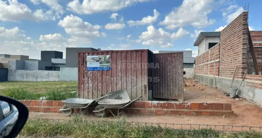 Terreno plano à venda com 253m² no condomínio setlife 1- mirassol