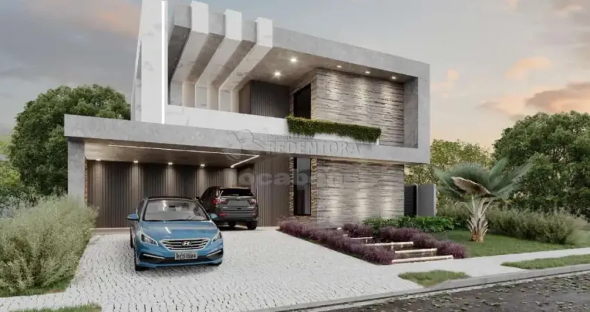 Casa em condomínio fechado com 4 quartos à venda no Quinta do Golfe Jardins, São José do Rio Preto 