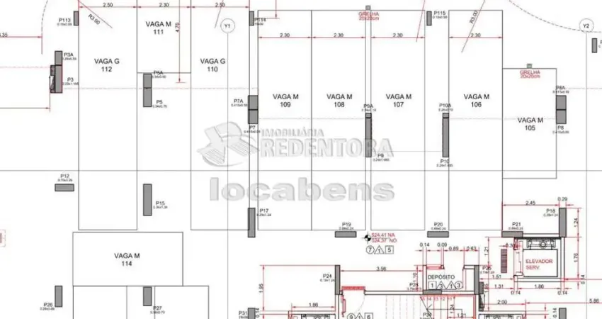 Garagem à venda no Jardim Walkíria, São José do Rio Preto 